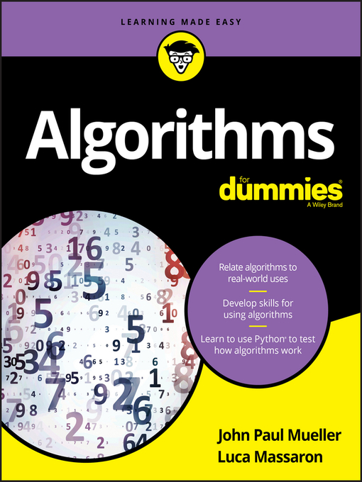 Title details for Algorithms For Dummies by John Paul Mueller - Available